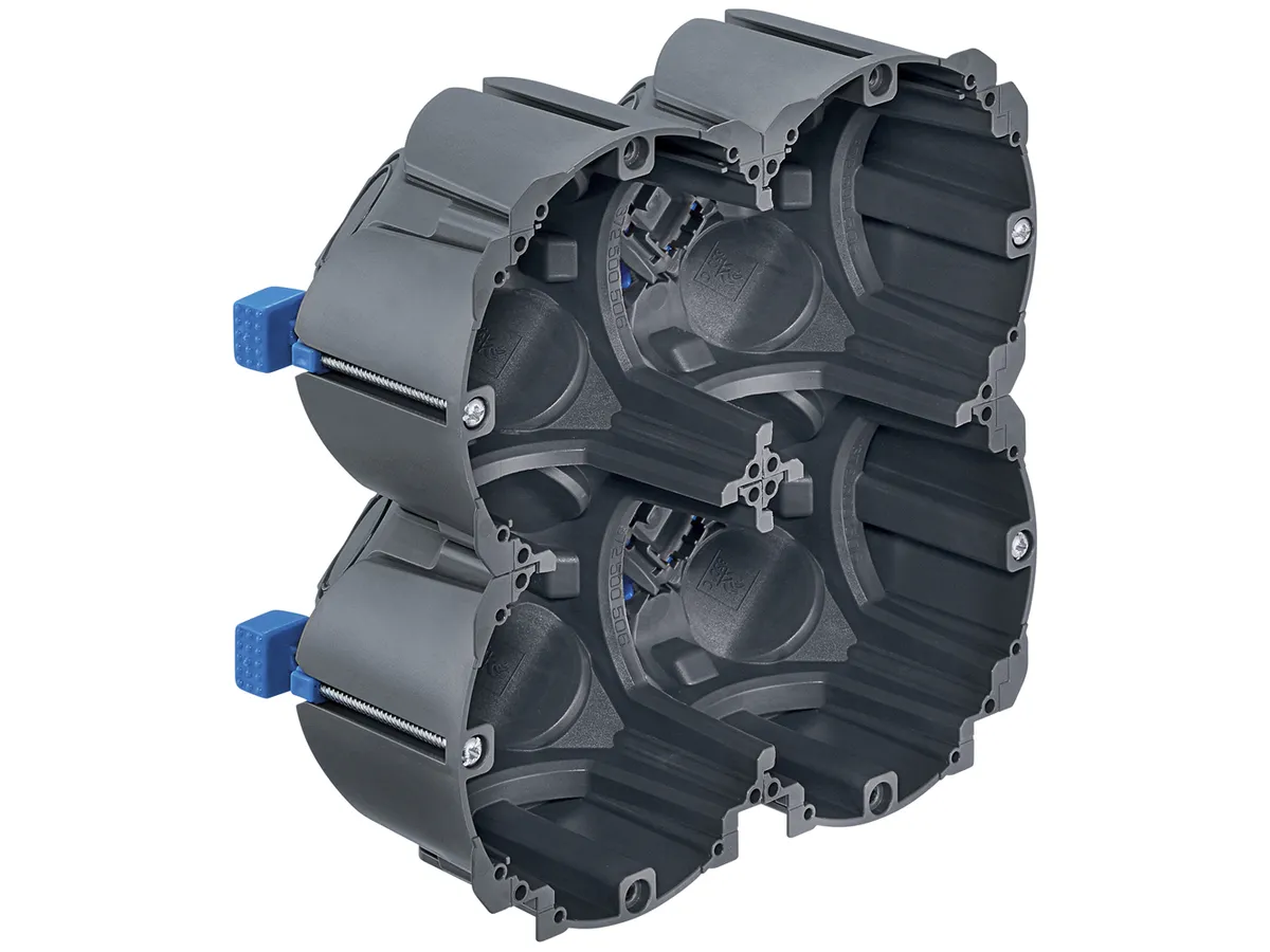 Hohlwanddose HSB D83, Gr. 2×2, 145×145×65mm GDP 850°C halogenfrei