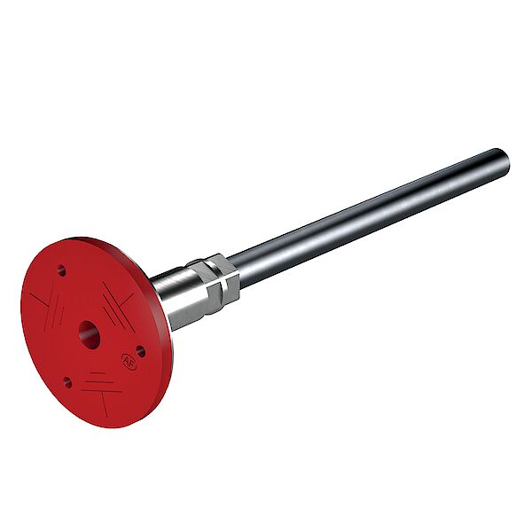 Anschliessteil Flury FE 27 einzeln, Inox A4, L=180mm